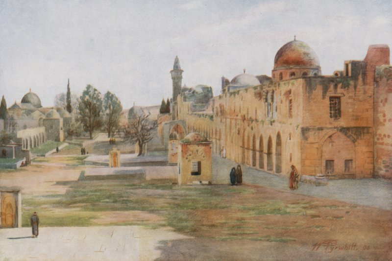 Haram Es Shereef, Jerusalém de Walter Spencer Stanhope Tyrwhitt