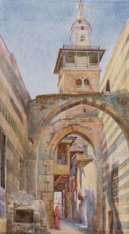 Minarete da noiva, Damasco de Walter Spencer Stanhope Tyrwhitt