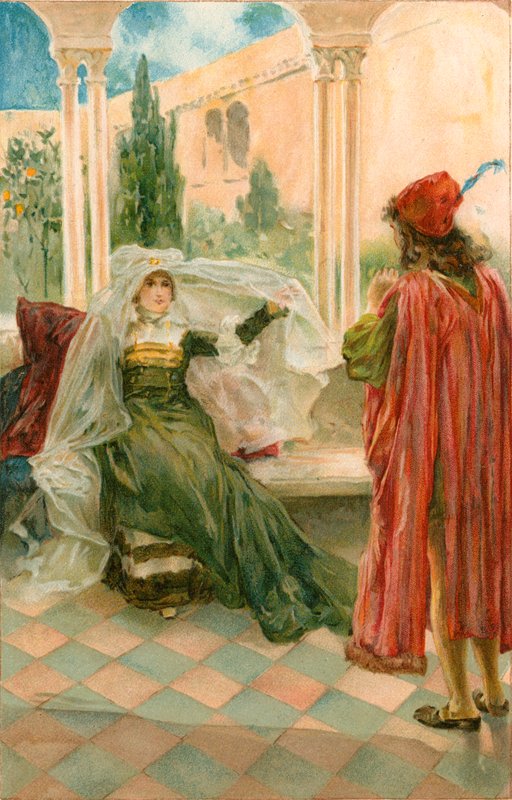 Olivia: &39;Vou desenhar a cortina e mostrar a foto&39; de Walter Stanley Paget