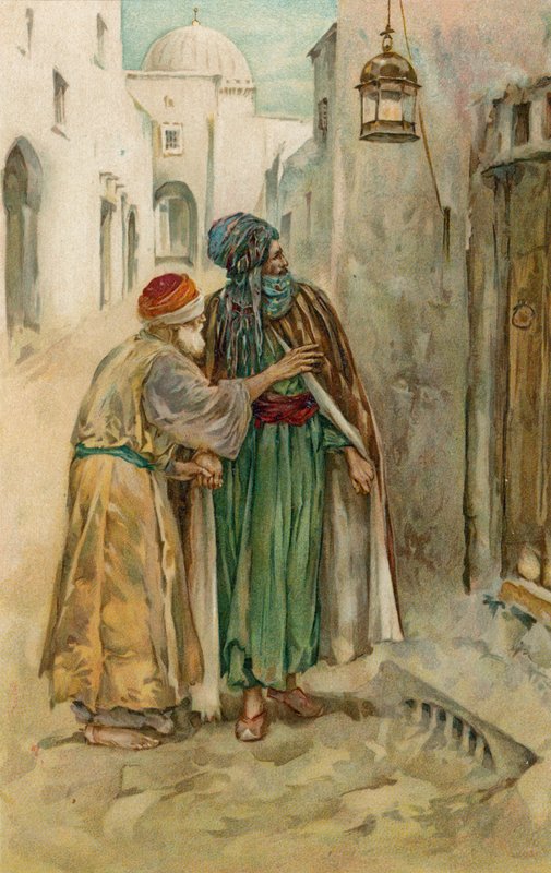 As noites árabes: Ali Baba de Walter Stanley Paget