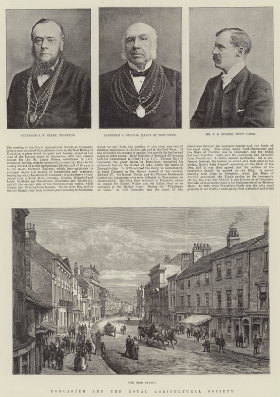 Doncaster e a Royal Agricultural Society de Warry