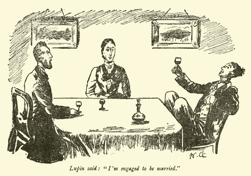 Lupin disse, estou noiva para casar de Weedon Grossmith
