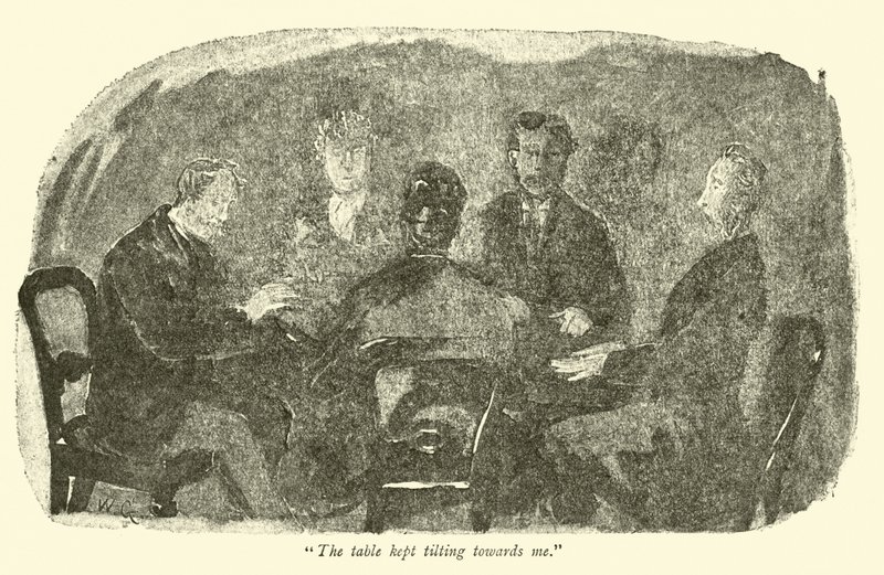 A mesa continuava inclinada para mim de Weedon Grossmith