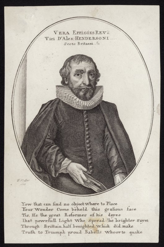 Reverend Alexander Henderson de Wenceslaus Hollar