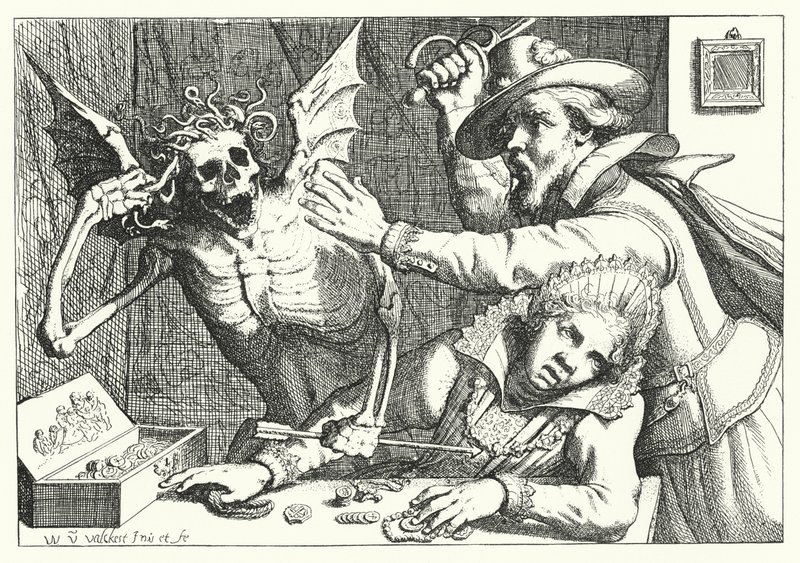 Os Misers e a Morte de Werner van den Valckert