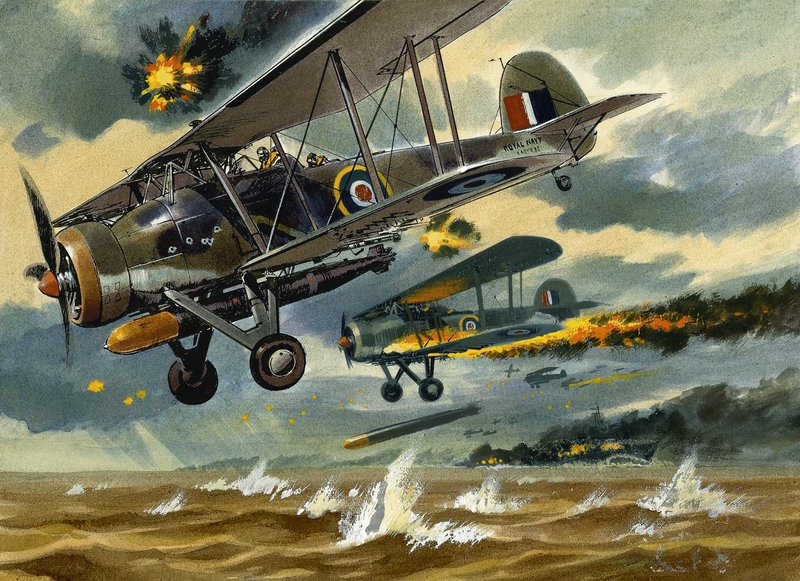 Aeronaves sob fogo de Wilf (20th century) Hardy
