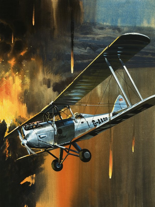 Aeronaves famosas e seus pilotos: De Havilland Gipsy Moth -- Jean Batten de Wilf (20th century) Hardy