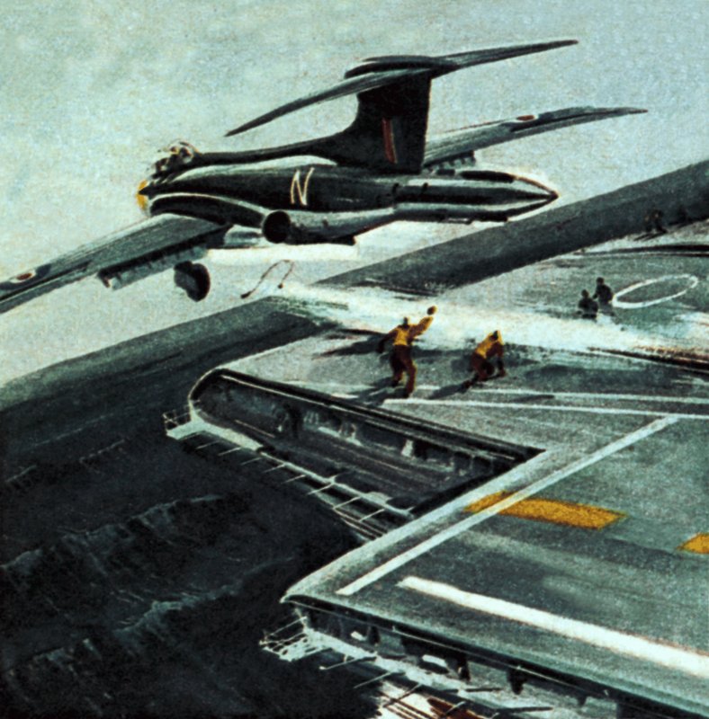 Jato e porta-aviões de Wilf (20th century) Hardy