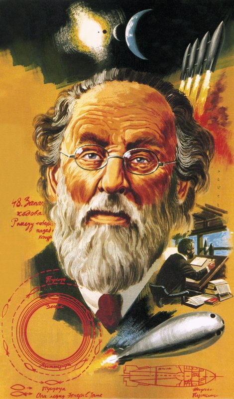 Homens e Máquinas: O Homem Foguetão: Konstantin Tsiolkovsky de Wilf (20th century) Hardy