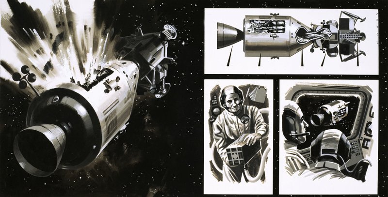 A missão Apollo 13 de Wilf (20th century) Hardy
