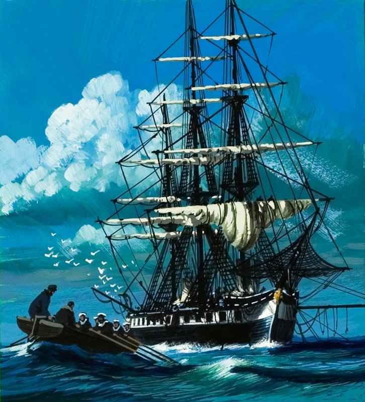 A Expedição Challenger da década de 1870 de Wilf (20th century) Hardy