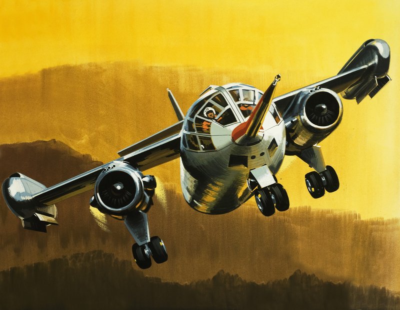 O Dornier DO 31E de Wilf (20th century) Hardy