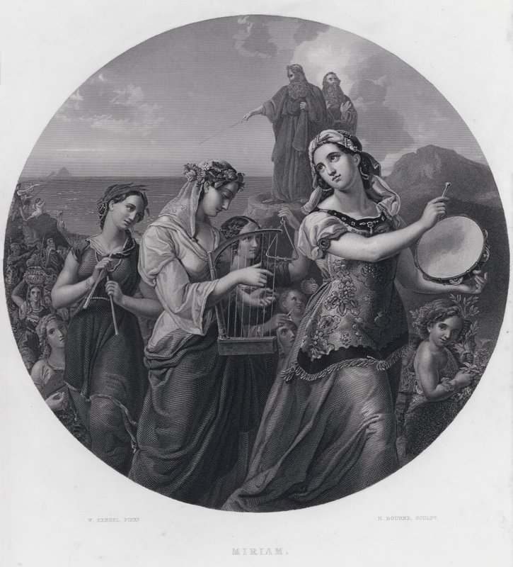 Miriam (gravura) de Wilhelm Hensel