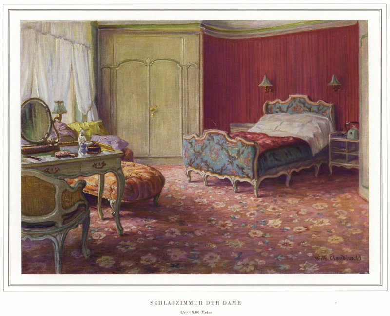 Negócio dos fabricantes de tapetes Halbmond-Teppichfabrik Von Koch Und Te Kock (cor litho) de Wilhelm Ludwig Heinrich Claudius