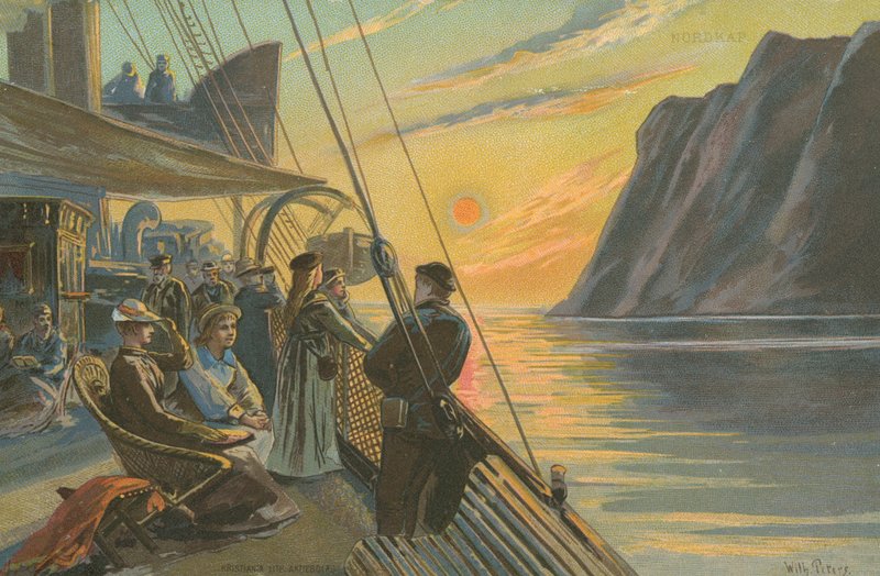 Cabo Norte (cromolito) de Wilhelm Peters