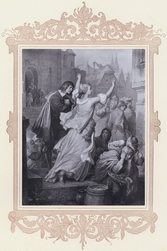 Clarchen, Egmont (litho) de Wilhelm von (after) Kaulbach