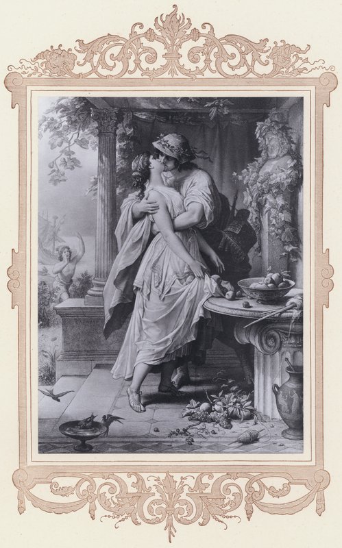 Dora, Alexis Und Dora (litho) de Wilhelm von (after) Kaulbach
