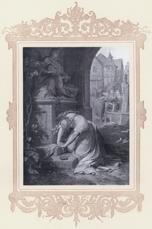 Gretchen, Mater Dolorosa (litho) de Wilhelm von (after) Kaulbach