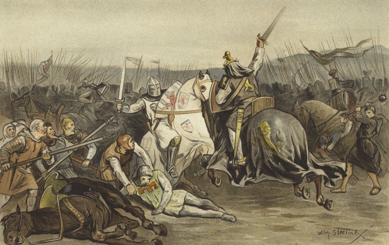 Batalha de Worringen, 5 de junho de 1288 de Willem II Steelink