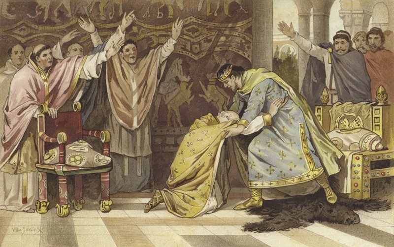 Eleição de Frederico I como Bispo de Utrecht, 817 de Willem II Steelink