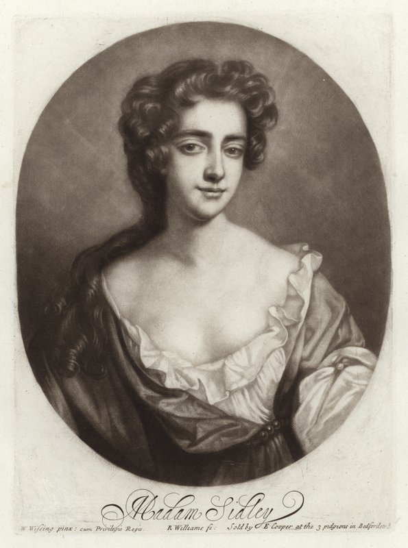 Catharine Sedley, condessa de Dorchester de Willem Wissing