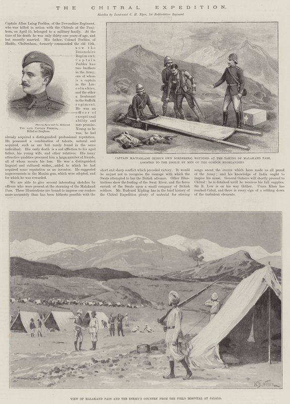 A Expedição Chitral de William Barnes Wollen