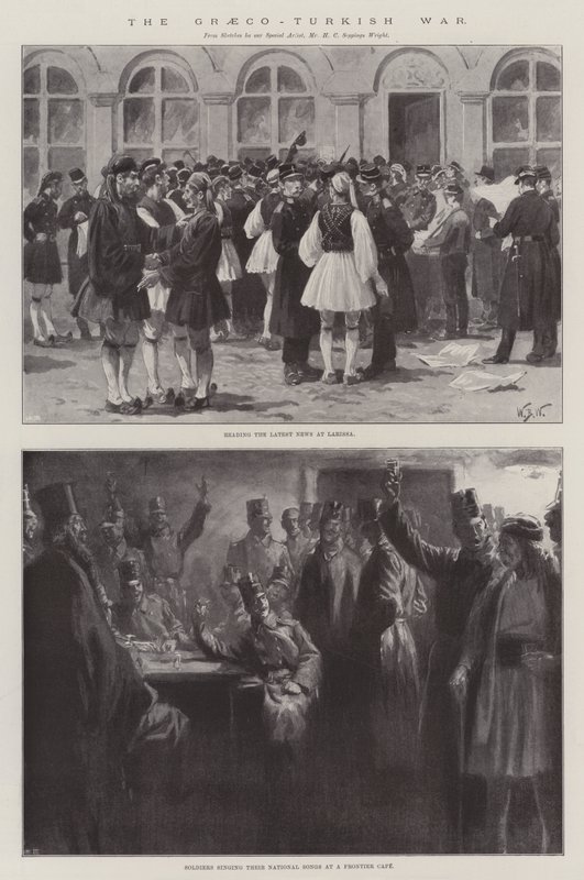 A guerra greco-turca de William Barnes Wollen