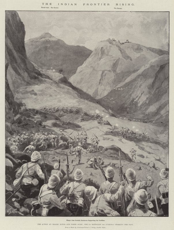 A ascensão da fronteira indiana de William Barnes Wollen