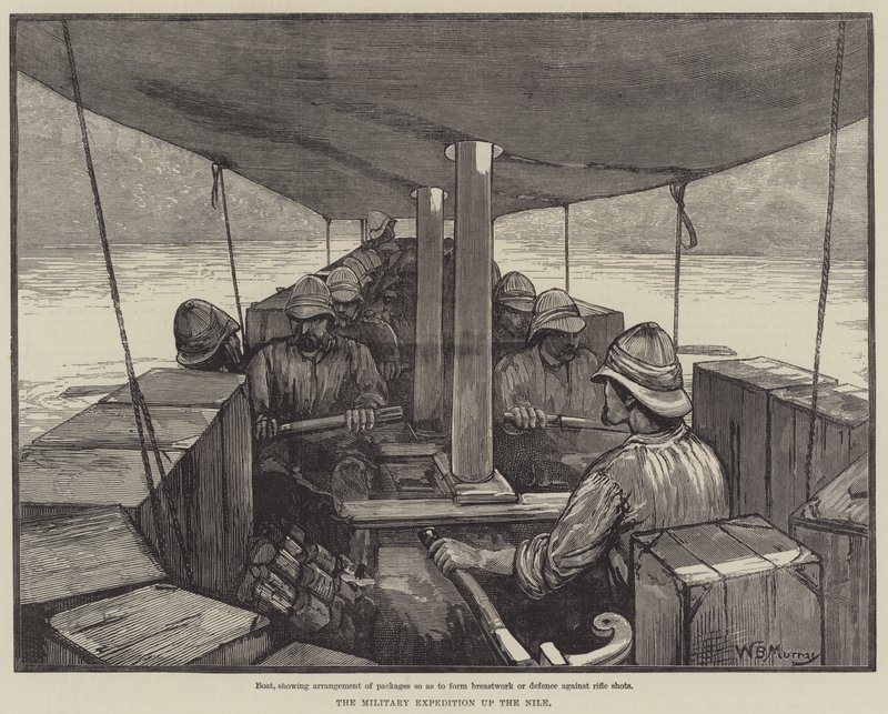 A Expedição Militar pelo Nilo de William Bazett Murray