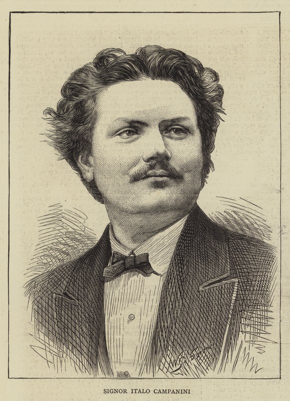 Sr. Italo Campanini de William Biscombe Gardner