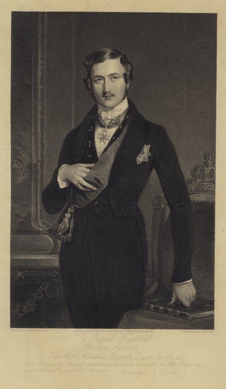 Retrato de Albert, o príncipe consorte de William Charles Ross