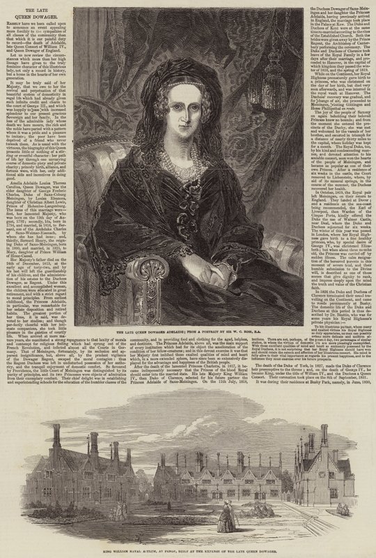 A rainha atrasada viúva de William Charles Ross
