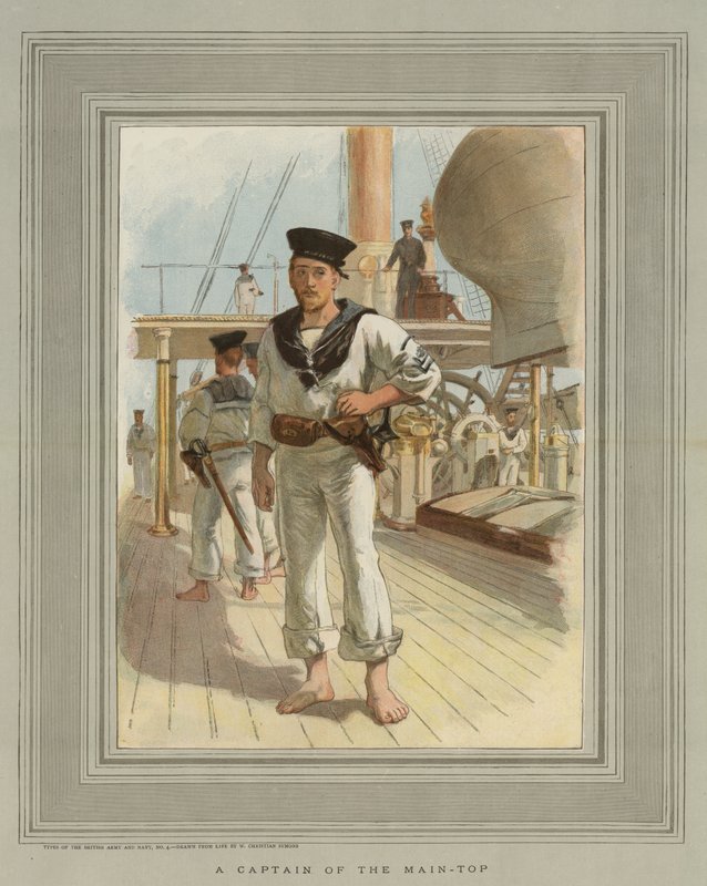 Um capitão do cano principal de William Christian Symons
