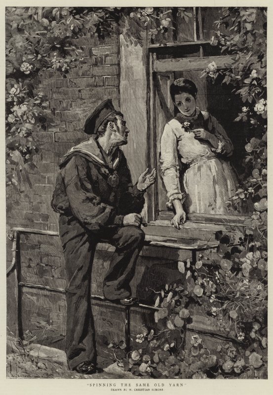 Girando o mesmo fio velho de William Christian Symons
