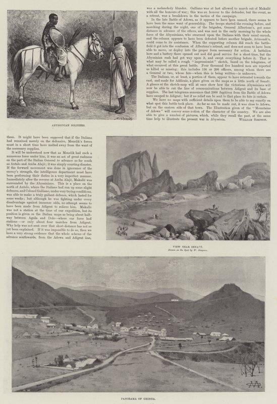 Abissínia passado e presente de William Crimea Simpson