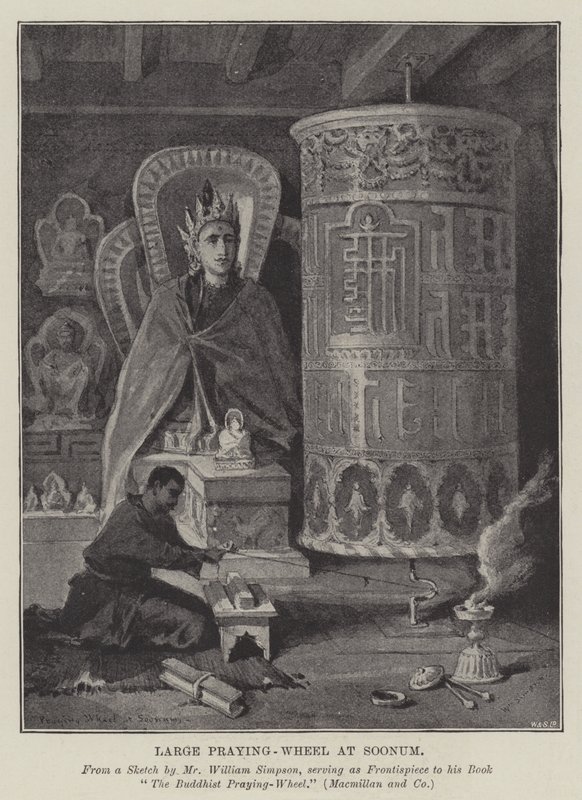 Grande Roda de Oração em Soonum de William Crimea Simpson