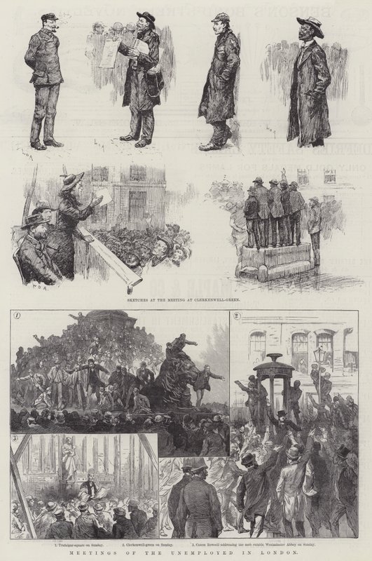 Encontros dos Desempregados em Londres de William Douglas Almond