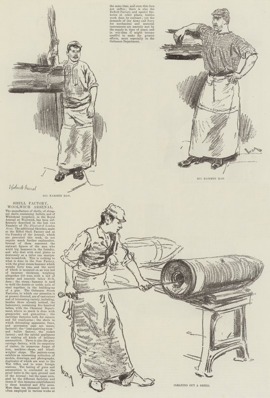 Fábrica de Shell, Arsenal de Woolwich de William Douglas Almond