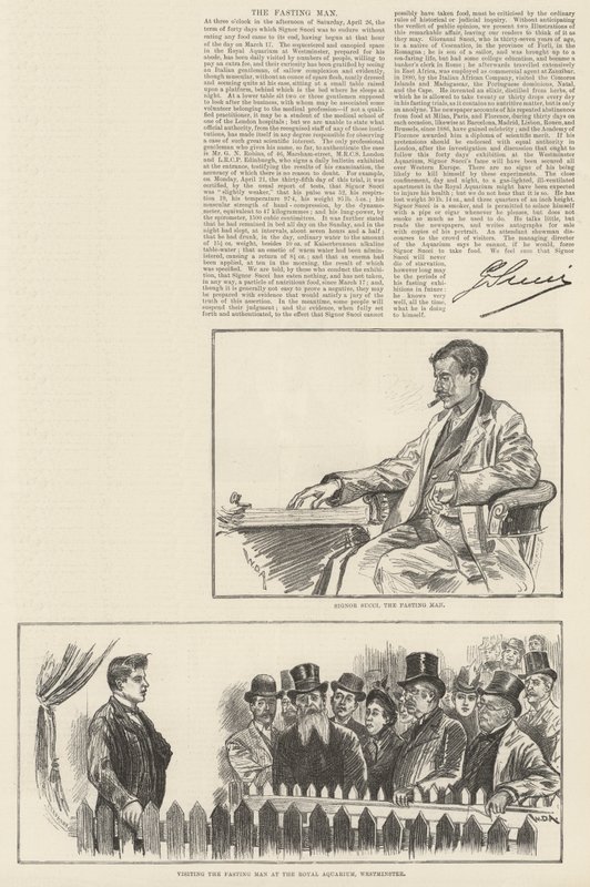 O homem de jejum de William Douglas Almond