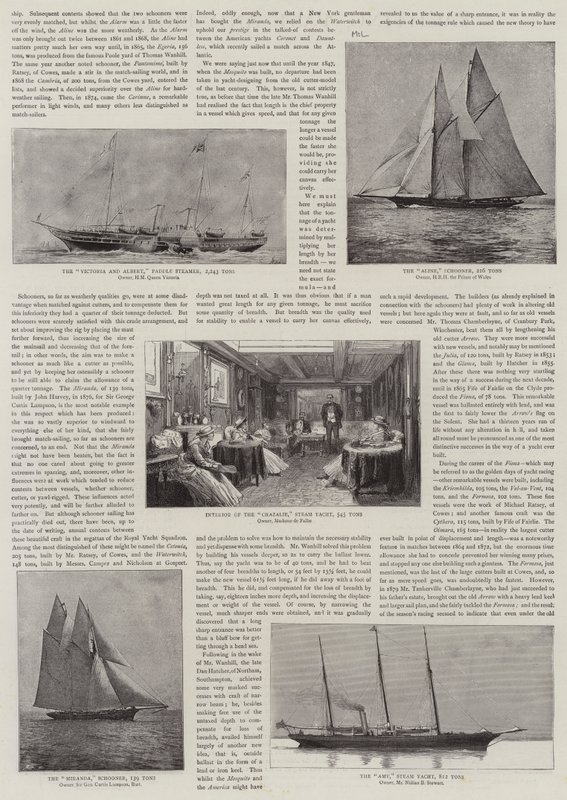Yachting, passado e presente de William Edward Atkins