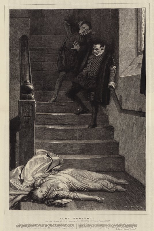 Amy Robsart de William Frederick Yeames