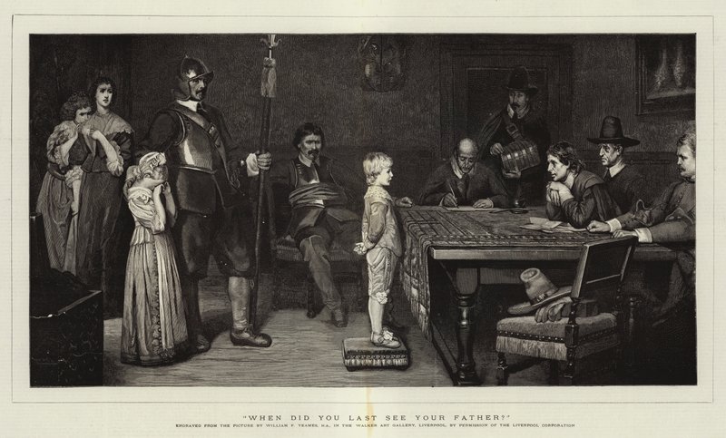 Quando você viu o seu pai pela última vez de William Frederick Yeames