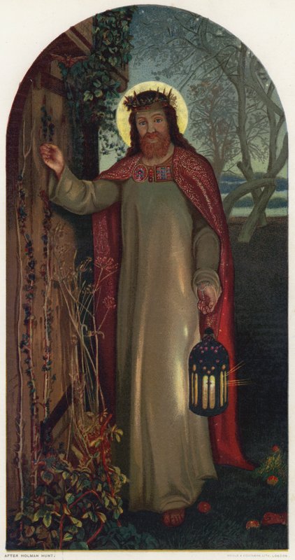A luz do mundo de William Holman Hunt