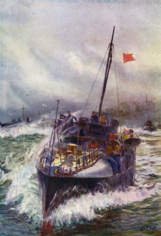 Tipo precoce de contratorpedeiros "27 Knot" de William Lionel Wyllie