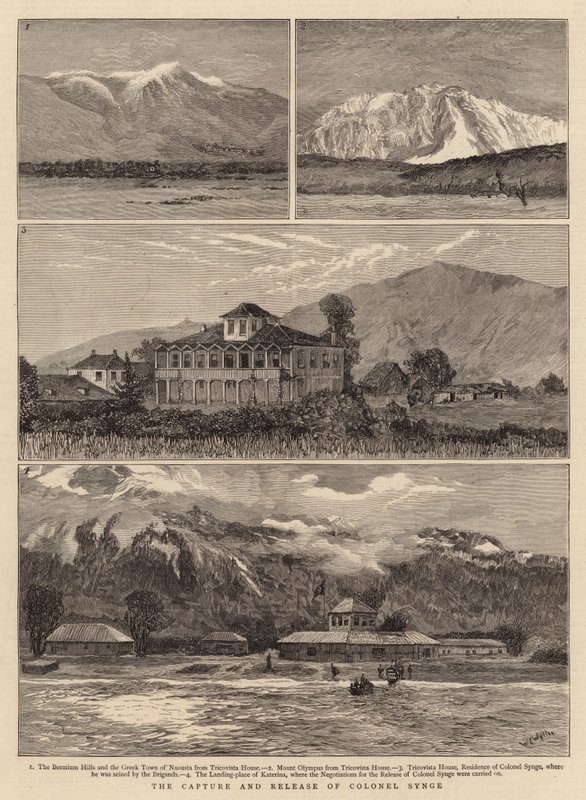 A captura e liberação do coronel Synge de William Lionel Wyllie