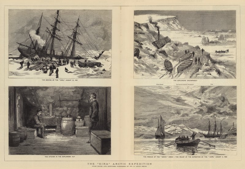 A Expedição Ártica Eira de William Lionel Wyllie