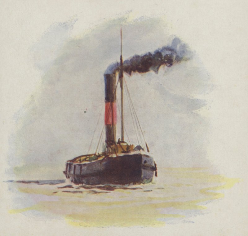 Um rebocador de William Lionel Wyllie