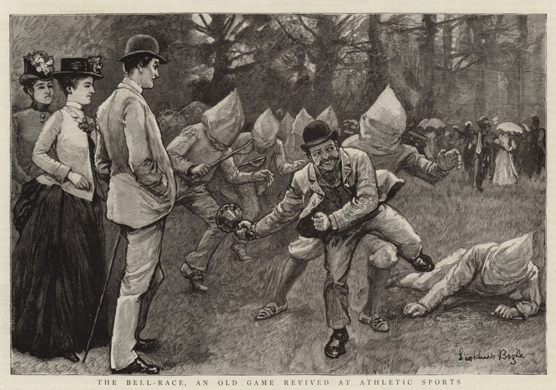 O Bell-Race, um velho jogo revivido no Athletic Sports de William Lockhart Bogle