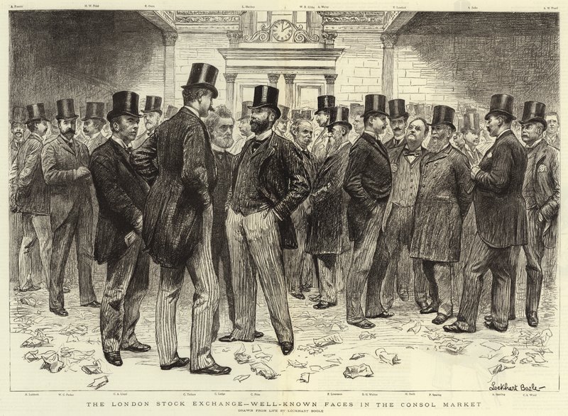 Bolsa de Valores de Londres, Faces Conhecidas no Mercado de Consol de William Lockhart Bogle