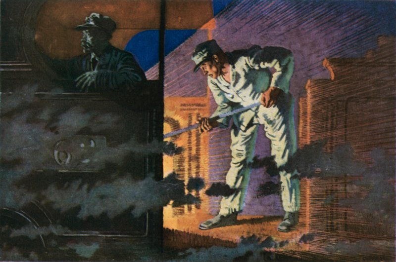 O Correio Noturno, O Engenheiro de William Orpen